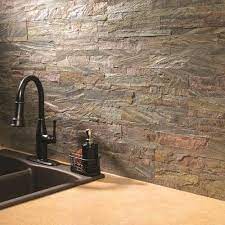 We have 12 images about menards kitchen backsplash tile including images, pictures, photos, wallpapers, and more. Aspect 5 9 X 23 6 Peel Stick Stone Backsplash Tiles At Menards