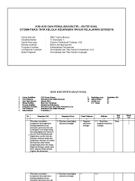 Dalam perencanaan produksi terdapat 2 faktor yang mempengaruhi perencanaan produksi masal demikian ulasan tentang soal pkk kelas 12 +kunci jawaban 2021 semoga bermanfaat. Kisi Kisi Soal Doc