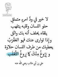 لا خير فى الثعلب Words Quotes Wise Quotes Ali Quotes