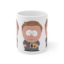 Aaron Ozee "South Park" Character Porcelain Mug (11oz)