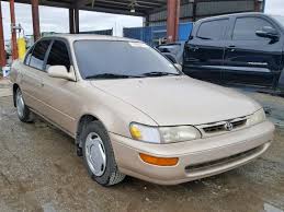 In 1996 toyota corolla was released in 3 different versions, 1 of which are in a body sedan and 1 in the body wagon. 1nxbb02e8tz433683 1996 Toyota Corolla Dx Gold Price History History Of Past Auctions Prices And Bids History Of Salvage And Used Vehicles