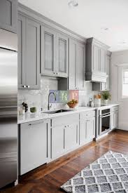 25 Grey Kitchen Ideas Modern Accent Grey Kitchen Design Shaker Style Kitchen Cabinets Kitchen Cabinet Styles Kitchen Cabinet Design