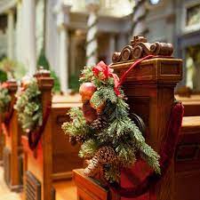 Set of 12 made in usa. Wedding Planning Wedding Aisle Decorations Christmas Wedding Decorations Evergreen Wedding