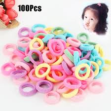 Parents, especially mothers, are particularly obsessed with the look of their kid. 100pcs Hair Ties Elastic Rubber Band Rope For Baby Girls Fashion Ponytail Holder Shopee Philippines
