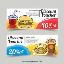 Foodhub is an ordering portal with. Free Vector Food Discount Vouchers Design