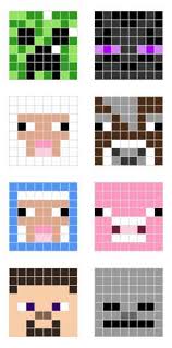Minecraft Pixel Art Templates Minecraft Crafts Minecraft Designs Minecraft