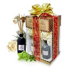 GIFT SET ชุดของขวัญน้ำหอมกระจายกลิ่น 100 ML เซท 4 ชุดในหนึ่งแพค