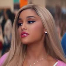 Ariana grande with pretty long light blonde hair and pretty pink lipstick.:). Ariana Grande S Thank U Next Video Makeup Looks