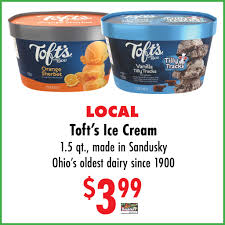 Fill your cart with local goodness—like our juicy whole roasted chickens,  Toft's ice cream, Bauman Orchards peaches, Buehler's fresh bakery donuts,  and so much more! Every bite supports local farmers, makers, and