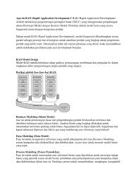 3) analisis perbandingan model dengan kondisi riil (gap analysis). Apa Itu Rad