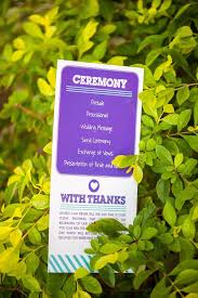Maybe you would like to learn more about one of these? Purple And Aqua Program With Thank You