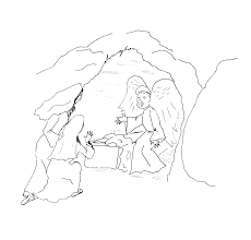 Download empty tomb stock vectors. The Resurrection Mary And Mary Magdalene And An Angel At Jesus Empty Tomb Coloring Pages Inspirational Coloring Pages Bear Coloring Pages