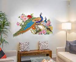 The most common wall sticker design material is paper. Wall Sticker For Home Wall Decor In India Business Insider India