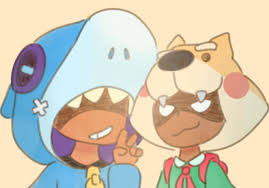 I think this fits here? Shark Leon Shiba Nita Brawl Stars By Scribbo On Deviantart