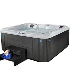 Constructed with a whopping 71 jets, this tub was made for total relaxation. Ohana Spas 6 Person 120 Jet Acrylic Square Hot Tub With Ozonator Reviews Wayfair