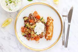 Couscous is a berber dish of small (about 3 millimetres (0.12 in) in diameter) steamed balls of crushed durum wheat semolina that is traditionally served with a stew spooned on top. Couscous Pakke