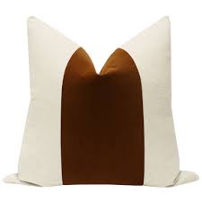 Suitable for upholstery, some styles of drapery, cushions, pillows, and other home decor accessories. Panel Signature Velvet Cognac Pillow