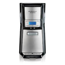 In our review of the hamilton beach programmable coffee machine we were left impressed by how simple the coffee maker was to use and the consistent high quality of the coffee it brewed. Hamilton Beach Brewstation 2 Cup Programmable Coffee Maker Black Stainless 48465