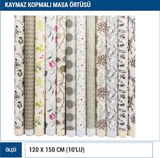 Kaymaz Kopmali Masa Ortusu