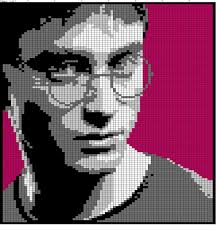 Harry Potter C2c Harry Potter Portraits Harry Potter Blanket Harry Potter Crochet