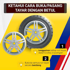 Cara warna tayar kereta terpakai. Mudah My Untuk Buka Pasang Tayar Pun Ada Cara Betul Bagi Facebook