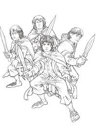 13 coloring pages of lord of the rings. Lord Of The Rings Coloring Pages