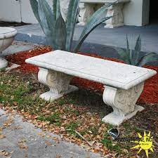 Free shipping on perfect memorial garden benches. Be2 Concrete Bench Suncoast Stone