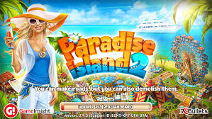 Image result for ‫دانلود بازی زیبای جزیره بهشتی Paradise Island 2 v2.5.0 برای اندروید‬‎