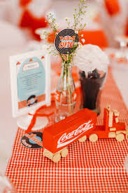 Simply assign each night of the week (or month) a specific theme. Lucas 50s Diner Party Part 2