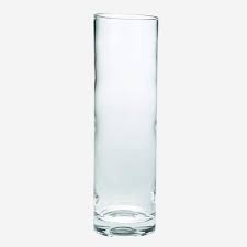 Refers to person, place, thing, quality, etc. Sia Green Shop Transparent Glass 52cm Cylindrical Vase Habitat