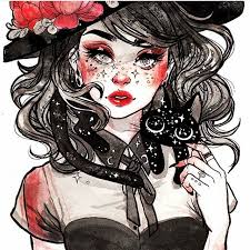 Admire This Beautiful Art Posted By Bloodlegionbabe I Stumbled Upon This Yesterday And Am In Love With It Witchy Witch A Art Witch Art Art Girl