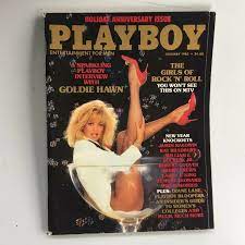 Playboy January 1985 Goldie Hawn Diane Lane Holiday Anniversary Issue  Magazine | eBay