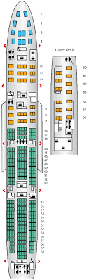It is the earlier model with very narrow seating in economy, and only basic recliners in business and first class: Cathay Pacific Seating Chart 77w Pflag