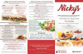 Nicky S Family Restaurant And Pancake House Home Chicago Illinois Menu Prices Restaurant Reviews Facebook