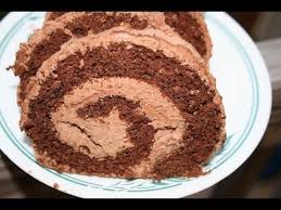 Sri Lankan Style Chocolate Roll Swiss Roll Cake Chocolate Roll Cake Chocolate Roll Sri Lankan Recipes