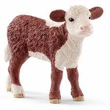 Schleich Farm Life Herford Calf 13868 By Schleich Animal Figurines Schleich Hereford