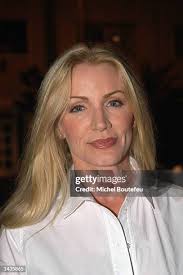 Actor Brett Baxter Clark and Nancy O'Brian pose for photographs... News  Photo