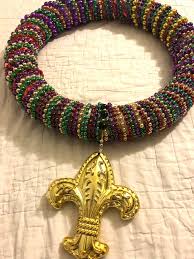 To see how to do the poof method, check out this video. Diy Mardi Gras Beads Decorations Pure Costumes Blog
