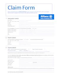 Su allianz.it scopri anche le soluzioni vita, pensione e risparmio. Allianz Worldwide Care Claim Form Fill Online Printable Fillable Blank Pdffiller