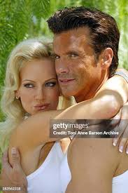 Barbara Moore and Lorenzo Lamas during 44th Monte Carlo Television... News  Photo