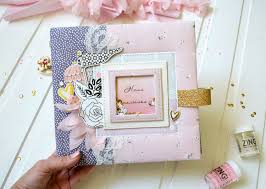 как сделать альбом для новорожденного своими руками мастер класс Kupit Fotoalbom Dlya Devochki Nasha Malyshka Fotoalbom Dlya Novorozhdennogo V Internet Magazine Na Yarmarke Masterov Devchachij Albom Detskij Albom Minialbomy