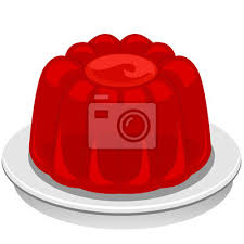 Weitere ideen zu wackelpudding, pudding, vintage essen. Wackelpudding Leinwandbilder Bilder Geformt Wackelpudding Gelatine Myloview De
