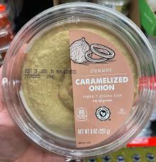 Caramelized Onion Hummus Aldi Refrigerated Foods Pareve Caramelized Onions