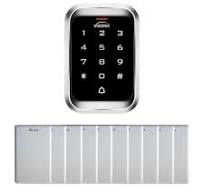 Standalone Access Control Keypad and Card Reader VIS-3000. Outdoor Rated  IP68. Wiegand 26 + Pack Of 10 Proximity Cards - FPC-5660