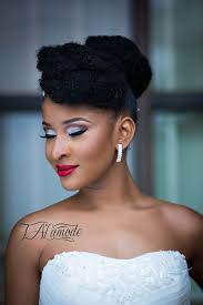 Striking Natural Hair Looks For The 2015 Bride T Alamode Natural Wedding Hairstyles Natural Hair Styles Natural Hair Bride