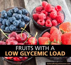 Eating A Healthy Adrenal Supportive Diet Means Avoiding High Sugar Foods Where Possible Some F Low Glycemic Fruits Low Glycemic Foods Low Glycemic Foods List