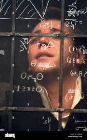 A BEAUTIFUL MIND RUSSELL CROWE as John Nash A BEAUTIFUL MIND Date: 2001  Stock Photo - Alamy
