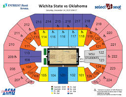 Seating Charts Events Tickets Intrust Bank Arena