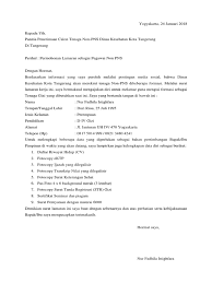 4.7 contoh surat dinas kesehatan. Surat Lamaran Dinas Kesehatan Kota Tangerang