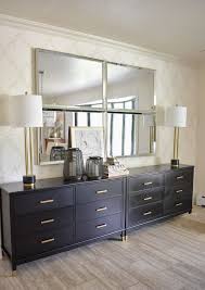 There are gaps between where the cabinets can be used in the bedroom for keeping personal items, or they can be positioned in the. Dining Room Sideboard Hack To Add More Storage Dining Room Sideboard Mirror Dining Room Sideboard Decor Dining Room